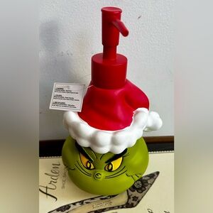 Grinch Holiday Soap Dispenser - Red and Green